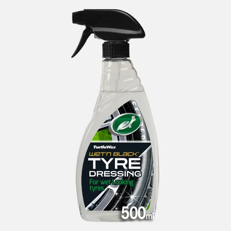 TURTLEWAX WET N BLACK TYRE DRESSING 500ML