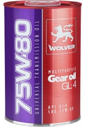 WOLVER GEAR OIL GL-4 MULTIPURPOSE 1LTR (YELLOW)