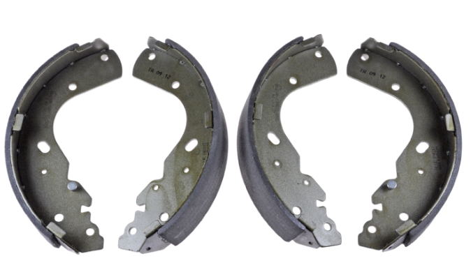 REAR BRAKE LINING SHOE SET