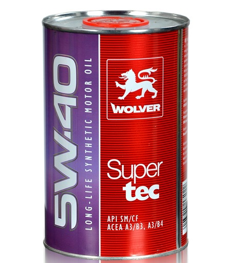 WOLVER SUPERTEC LONG-LIFE A3/B4 5W-40 SYN 1L