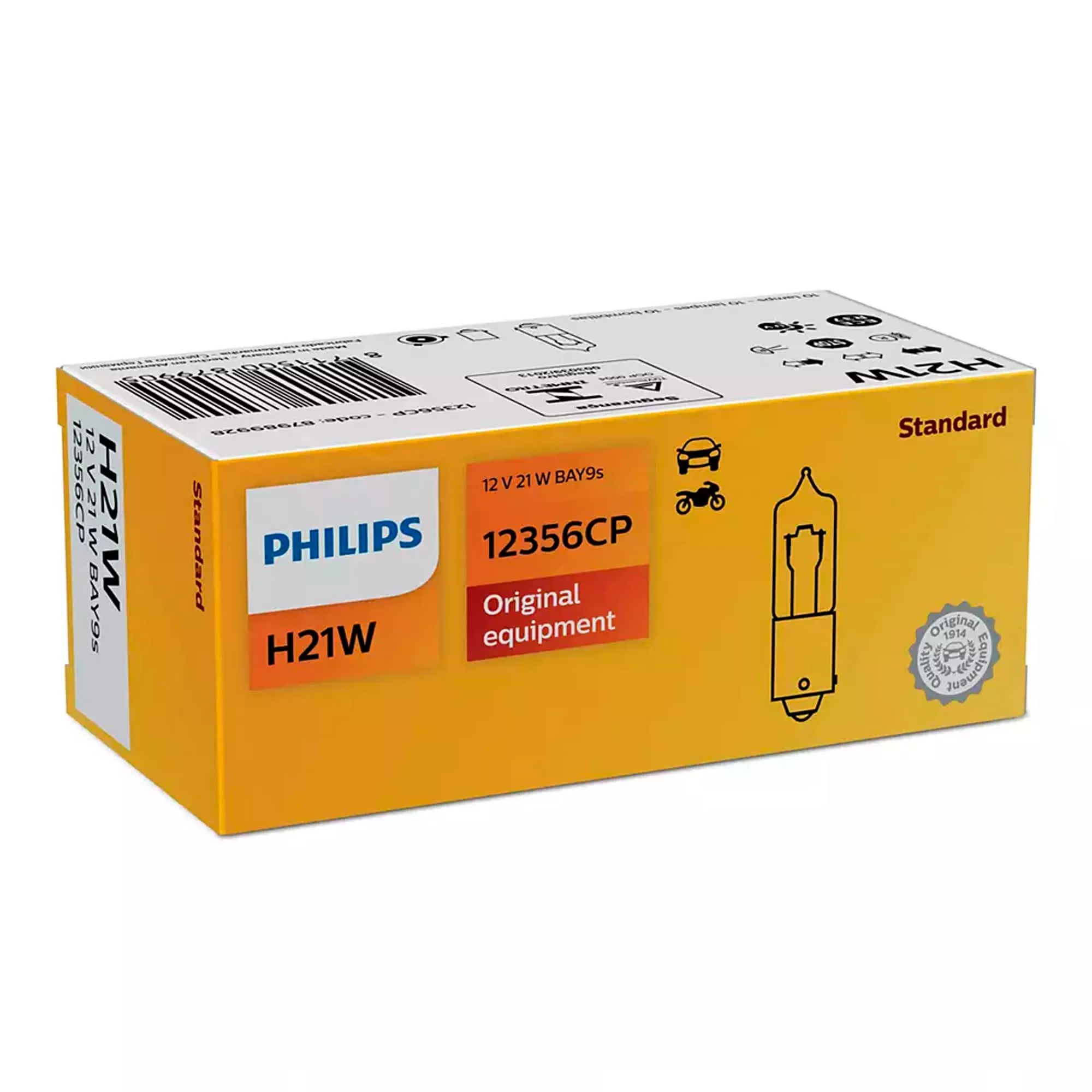 H21W 12V 21W CAPPED BULB