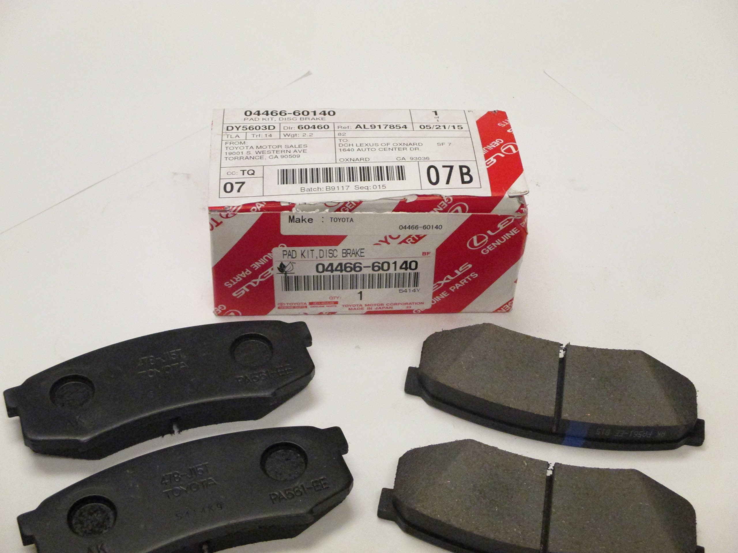 REAR BRAKE PAD KIT