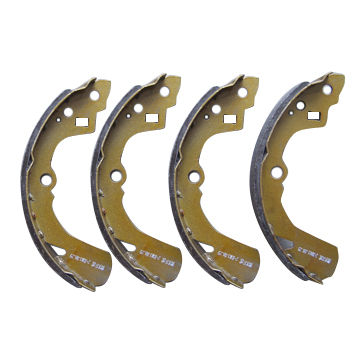 REAR BRAKE LINING SHOE SET