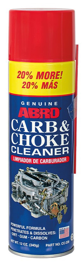 CARB & CHOKE CLEANER 283G ABRO
