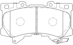 FRONT BRAKE PAD SET