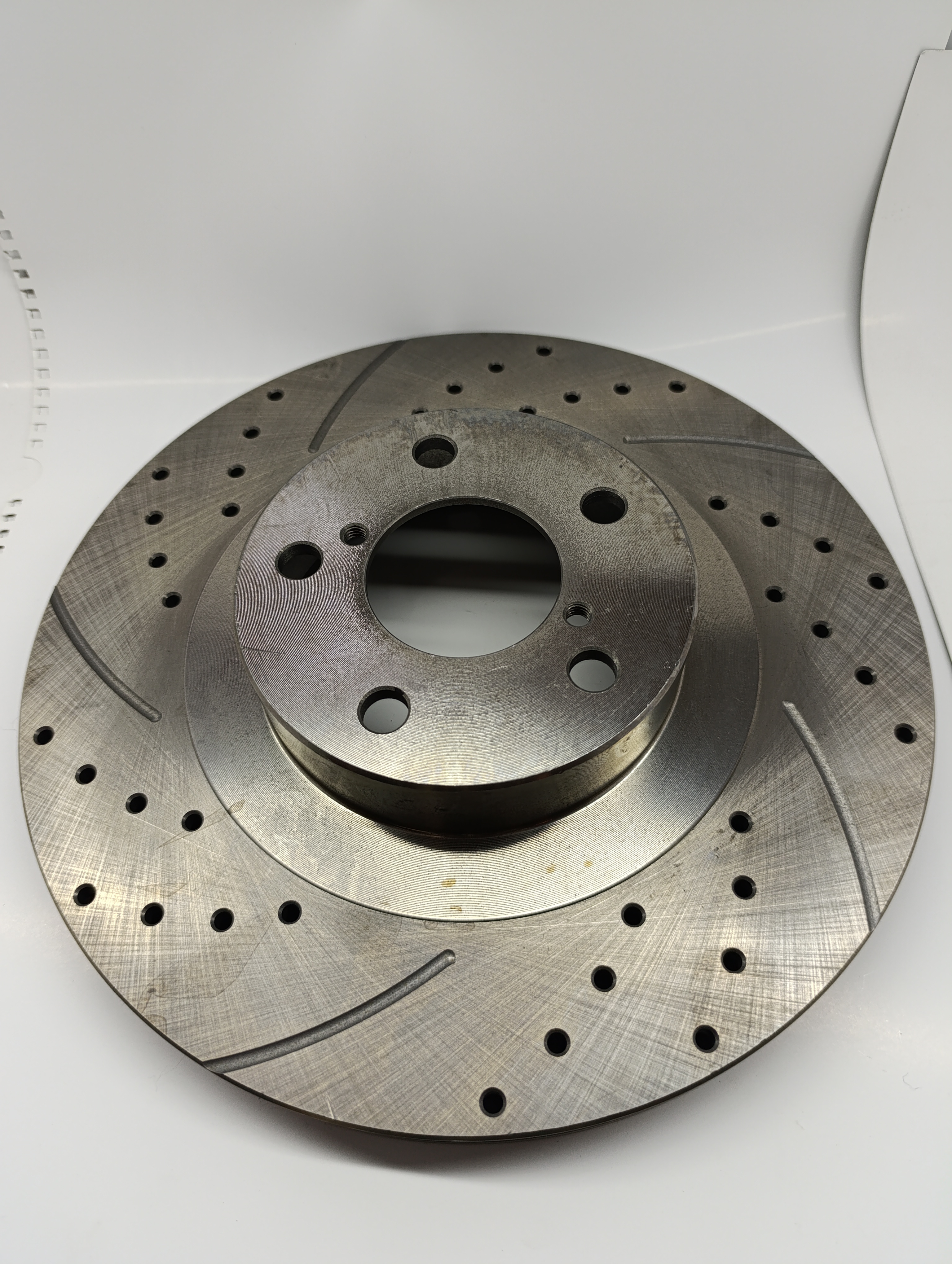 FRONT SLOTTED BRAKE DISC ROTOR RH/LH