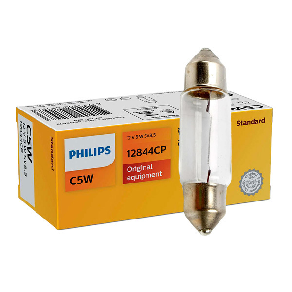C5W FESTOON BULB 12V 5W SV8,5 WATTS CAPWIDTH 38MM