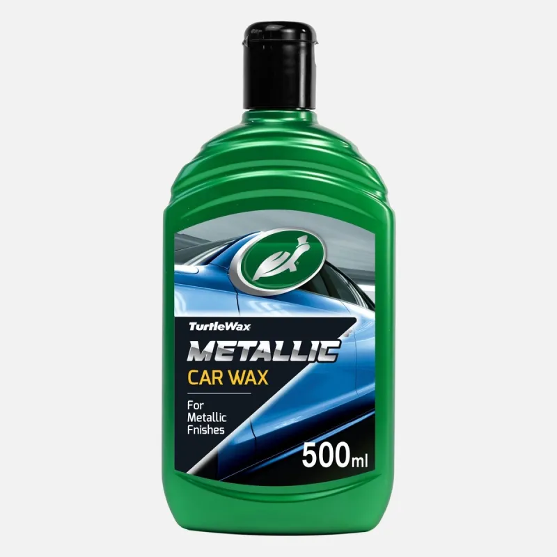 TURTLEWAX METALLIC CAR WAX + PTFE 500ML